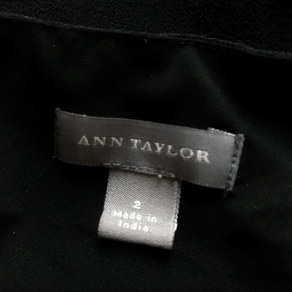 Black Cami Blouse with Silver Embroidery and Beads - Picture 4 of 4